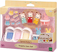 Sylvanian Families 5532 Triplets Care Сильвания фемели кролики зайчики младенцы Уход за тройнятами