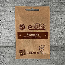 Мікрозелень Редиска 5 г насіння Leda Agro