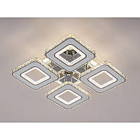 Люстра світлодіодна акрилова + нічник с пультом 3100-6100К, 192 Вт. F+LIGHT