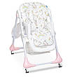 Стільчик для годування Bambi M 3233 Unicorn Pink (регулювання висоти, нахилу спинки, підніжки, столика), фото 8