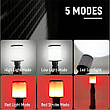 Ліхтар WORKLIGHT-72-XPE(white+red), 10W, 350 Lumen, Li-Ion акумулятор, поворот180º+180º, затискач, гак, магніт, ЗУ Type-C, фото 8