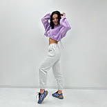 Жіночі спортивні штани на флісі "Mirage" Туреччина Батал, фото 3