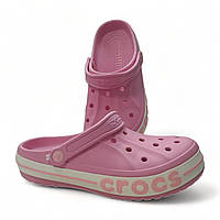 Кроксы bayaband Crocs размер 34(22см.) розовые