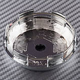 Ковпачки для дисків Volk Racing. Конус. Хром. 59 мм/65 мм, фото 2