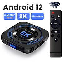 Смарт ТВ приставка Transpeed Android 12 Allwinner H618 TV ТВ 8K 4K