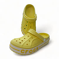 Кроксы bayaband Crocs размер 34(22см.) желтый