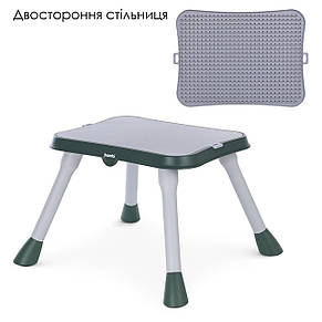 Стільчик для годування 3в1 Bambi M 5672-7 (трансформер стіл та стілець, майданчик для збирання конструктора), фото 5