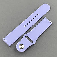 Ремешок 20 мм для Huawei Watch GT3 42 mm силиконовый ремешок для смарт часов хуавей вотч гт3 сиреневый wtc