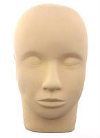 Тренировочная голова манекен для наращивания ресниц макияжа и оформление бровей