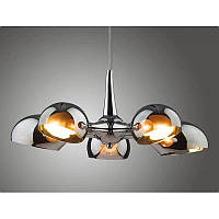 Люстра стельова на п'ять лампи Е14, хром, артикул GLD-8961/5D