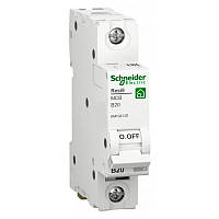 Автоматический выключатель Schneider Electric Resi9 1P 20A кривая B 6кА (R9F02120)