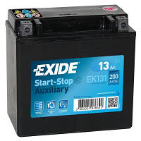 Аккумулятор автомобильный EXIDE START STOP AUXILIARY 13Ah (+/-) (200CCA) (EK131) a