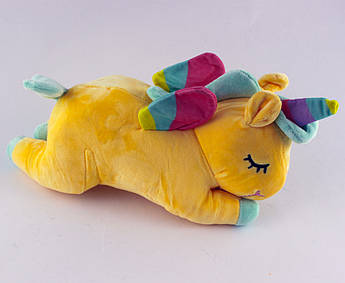 Іграшка Єдиноріг, м'яка іграшка жовтий (113005)