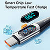 Кабель зарядний Essager USB-A to Type-C LED Digital Display Fast Charging 2 м Blue (ES-XCT-YDA03), фото 4
