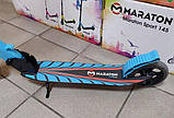 Дитячий самокат Maraton SPORT 145 Синій + LED-ліхтарик, фото 8
