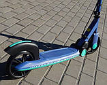 Дитячий самокат Scale Sports SS-19 Синій + LED ліхтарик, фото 9