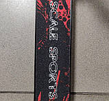 Трюковий самокат Scale Sports Storm Чорний (USA) Колеса, фото 10