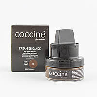 Крем для обуви Coccine Cream Elegance на основе натурального воска 50 мл. + губка №19 (093130)