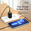 Кабель зарядний Essager USB — Lightning Star 6 A 1 м Blue (EXCL-XC03), фото 4