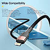 Кабель зарядний Essager USB — Lightning Star 6 A 1 м Blue (EXCL-XC03), фото 8