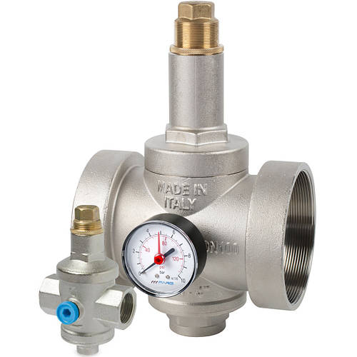 Редуктор давления для воды FARG DN 2" статический (с нержавеющим седлом ...
