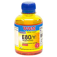 Чернила WWM E80 Yellow для Epson 200г (E80/Y) водорастворимые