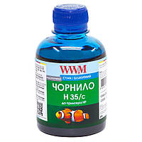 Чернила для СНПЧ WWM H35 Cyan для HP 200г (H35/C) водорастворимые