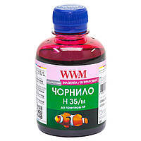 Чернила для СНПЧ WWM H35 Magenta для HP 200г (H35/M) водорастворимые