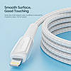 Кабель зарядний Essager Type-C to Lightning Rainbow Fast Charging Cable 3 A 1 м Green (EXCTL-CH06), фото 5