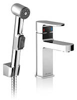 Змішувач для умивальника з гігієнічним душем Ravak Chrome CR 112.00