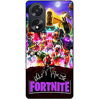 Силіконовий чохол бампер для Oppo A38 з малюнком Fortnite Фортнайт