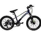 Велосипед Crosser MTB Magnesium (7S) 20", фото 3