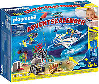 Конструктор Плеймобіл дайвінг поліція Playmobil 70776 Advent Calendar Bathing Fun Police Diving Адвент