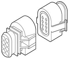 Роз'єм з контактами Hydronic 4, 5 (папа + мама)