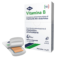 Vitamina В IBSA / Витамины В6, В12, В9 (фолиевая кислота), 30 пластинок, Италия