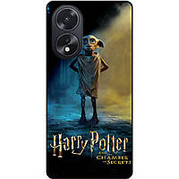 Силиконовый бампер чехол для Oppo A38 с рисунком Добби Dobby Гарри Поттер Harry Potter