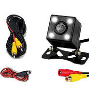 Камера заднего вида для авто A101 LED водонепроницаемая с LED-подсветкой / Разьем: RCA ( тюльпаны )