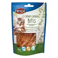 Ласощі для котів Trixie PREMIO Catnip Chicken Bites 50 г (курка)