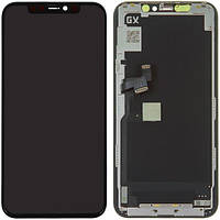 Дисплей для iPhone 11 Pro с сенсором черный OLED GX  (AMOLED GX) сменная микросхема