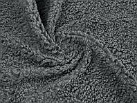 Ткань Букле каракуль, серый