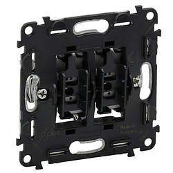 Valena IN'MATIC Перемикач (прохідний) 2-клавішний 10АХ 250В, автоматичні клеми, 752028