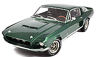 Коллекционная модель авто 1/18 Shelby GT500 Ford Mustang Green 1967 Solido