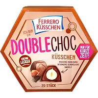 Шоколадные конфеты Двойной Шок! FERRERO DOUBLECHOC Küsschen 190 г Германия