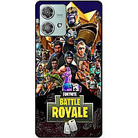 Силіконовий чохол бампер для Motorola Edge 40 Neo з малюнком Фортнайт Fortnite