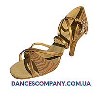 Туфли для танцев латина, сальса, бачата,каблук 8,5 см 40