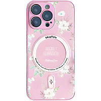 Чехол Secret Garden with MagSafe для Apple iPhone 14 Pro (6.1") | Fashion Case Pink