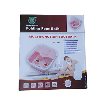 Складна гідромасажна ванна Рожева