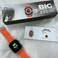Смарт Часы T900 ultra Smart Watch 8 , уведомлениями из соцсетей, пульсометром, звонками series 8