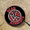 Нашивка на одяг Dead Kennedys "Лого" на клейовій основі, фото 2