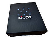 Подарунковий набір Zippo 49402, комплект Zippo: Запальничка 236 Black Crackle з тактичним чохлом, фото 6